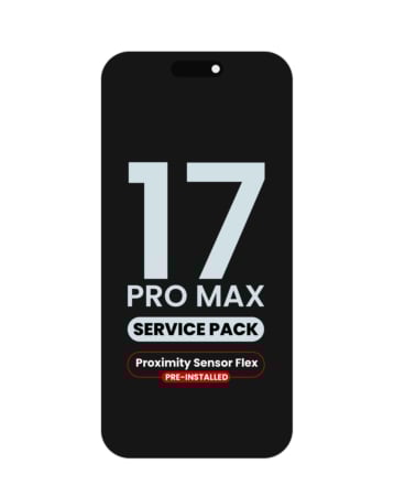 OLED Assembly with Proximity Sensor Flex Pre-Installed for iPhone 17 Pro Max (Service Pack)