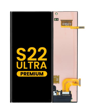 Buy the OLED Assembly without Frame for the Galaxy S22 Ultra S908, premium model.
