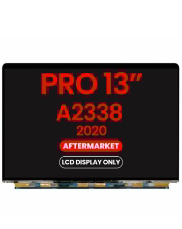 LCD Panel Only (M1) for MacBook Pro 13" (A2338 / Late 2020) (Aftermarket)