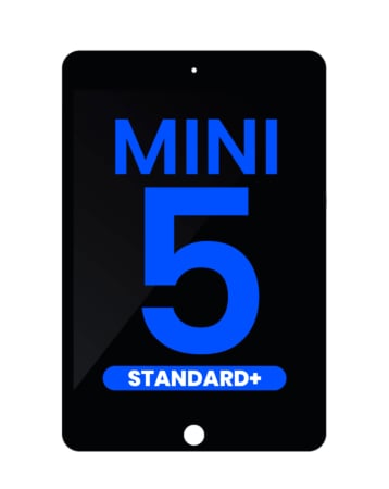 Standard+ iPad Mini 5 LCD Assembly (BLACK) (Sleep / Wake Sensor Flex Pre-Installed)