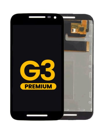 LCD Assembly without Frame for Motorola Moto G3 (XT1540) (BLACK) (Premium)