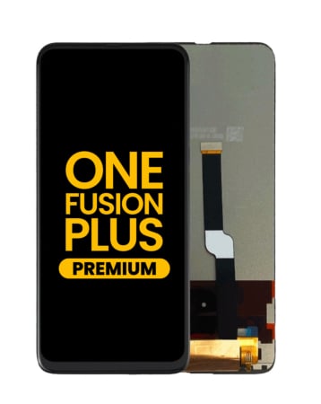 LCD Assembly without Frame for Motorola One Fusion Plus (XT2067) (BLACK) (Premium)
