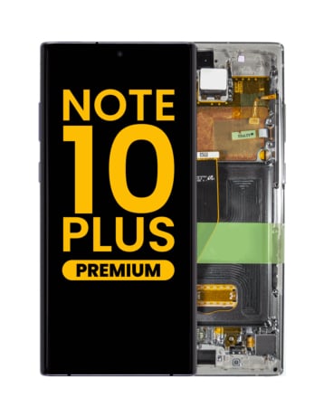 Stock up on the OLED Assembly with Frame for Galaxy Note 10 Plus N975 in Aura Glow, Premium.