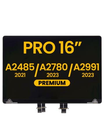 LCD Assembly (SPACE GRAY) (Premium) for MacBook Pro 16" (A2485 / Late 2021) / (A2780 / Late 2023 / (A2991 / Late 2023)