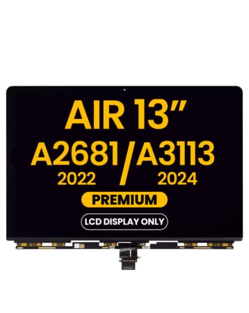 LCD Display Only (Premium) for MacBook Air 13" (A2681 / A3113 / A3240)
