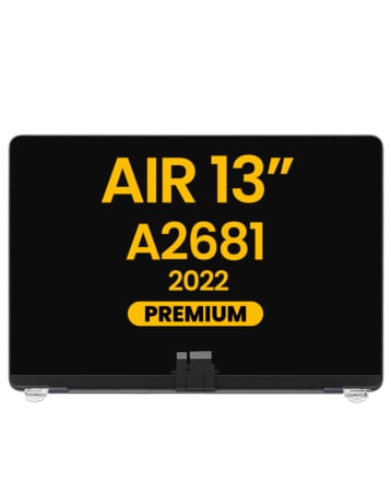 LCD Assembly (MIDNIGHT) (Premium) for MacBook Air 13" (A2681 / Mid 2022)