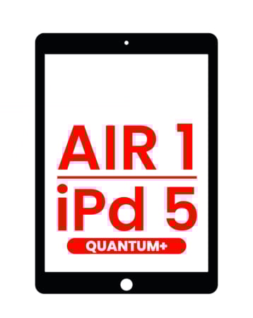 Quantum+ iPad 5 (2017) / Air 1 Digitizer Assembly (BLACK)