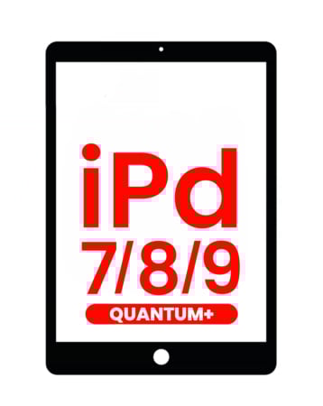 Quantum+ iPad 7 (2019) / iPad 8 (2020) / iPad 9 (2021) Digitizer Assembly (BLACK)
