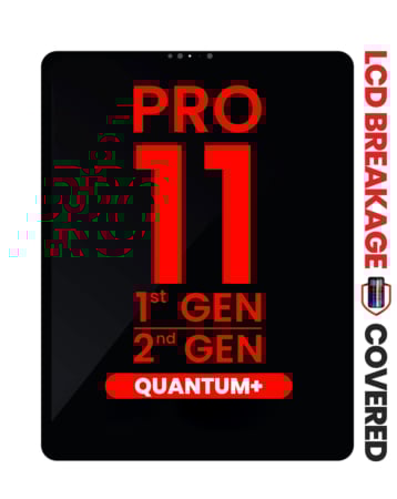Quantum+ iPad Pro 11 (1st Gen / 2018) / (2nd Gen / 2020) LCD Assembly (Exclusive LCD Breakage Warranty)