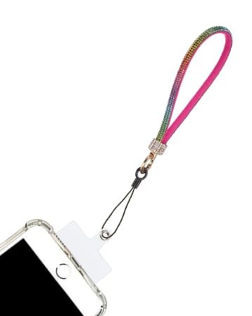 Diamond Bracelet Phone Lanyard Wristbands - COLORFUL (Only Ground Shipping)