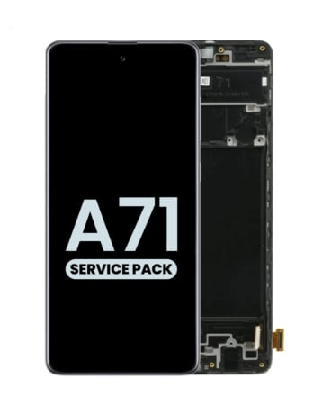 Buy the OLED assembly with frame, service pack, for the Galaxy A71 2020 model A715.