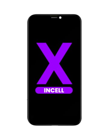 Shop the LCD assembly for iPhone X, aftermarket Incell QV7.