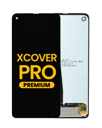 LCD Assembly without Frame for Galaxy X Cover Pro G715 (BLACK) (Premium)