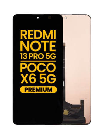 OLED Assembly without Frame for Xiaomi Redmi Note 13 Pro 5G / Xiaomi Poco X6 5G (Premium)