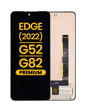OLED Assembly without Frame for Motorola Moto Edge 2022 (XT2205-1) / G52 (XT2221-1 / 2022) / G82 5G (XT2225-1 / 2022) (Premium)