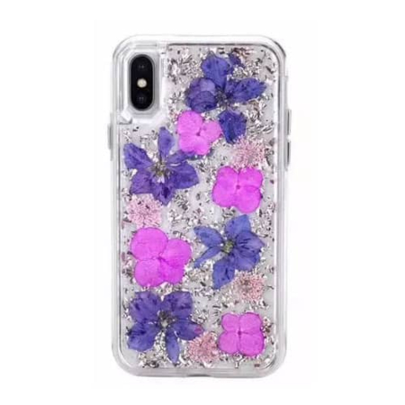 Real Flower Case - Style 3 for iPhone XR (Only Ground Shipping)