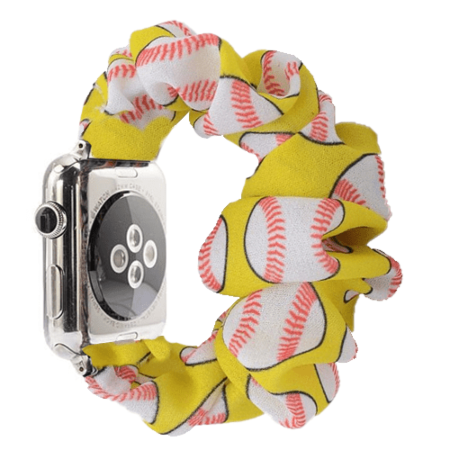 iWatch (38/40/41mm) Scrunchies Elastic Band - 72 (Only Ground Shipping)