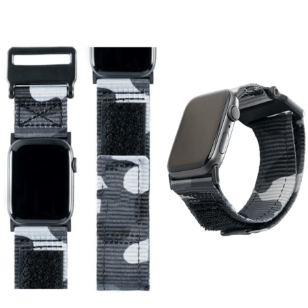 iWatch (38/40/41mm) New Oxford Woven Active Watch Band - CAMO (Only Ground Shipping)