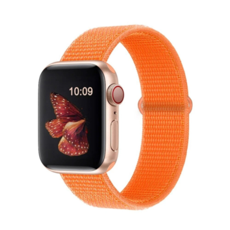 Nylon Band (ORANGE) for iWatch (42 / 44 / 45 / 49mm) (Only Ground Shipping)