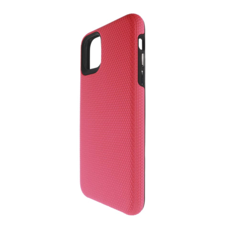 Shock Absorption Protective Dual Layer Case - PINK for iPhone 12 Mini (Only Ground Shipping)