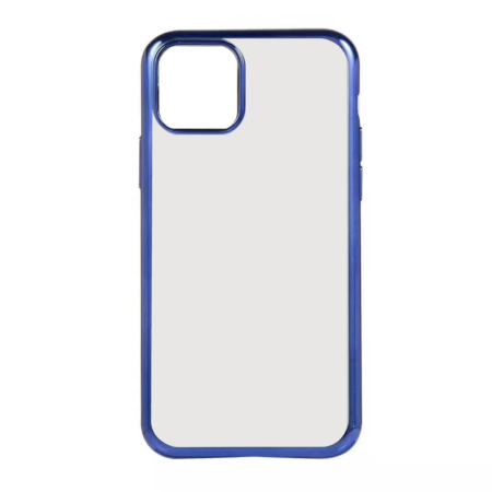 Acrylic Dual Layer Transparent Case - BLUE for iPhone 12 Pro Max (Only Ground Shipping)