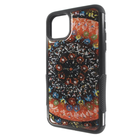 3in1 Hard PC Cover / Soft TPU Inner Case - Style 5 for iPhone 11 Pro Max (Only Ground Shipping)