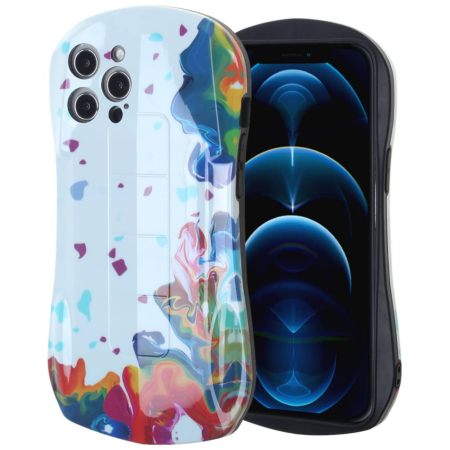 Be Loved Heart Pattern Silicone Case - Style 6 for iPhone 12 Pro Max (Only Ground Shipping)