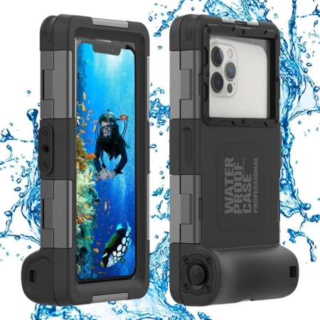 SHELLBOX Swimming 15M Waterproof Case Surfing Underwater Diving iPhone/Samsung QSK-2 (Only Ground Shipping)