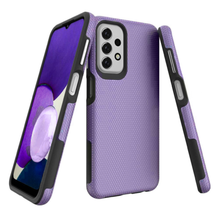 Galaxy A23 5G Shock Absorption Protective Dual Layer Case - PURPLE (Only Ground Shipping)