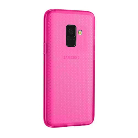 Galaxy A8 2018 Mesh Sport Case- PINK (Only Ground Shipping)