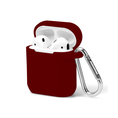 AirPods 1/2 Case - DARK RED (Only Ground Shipping)