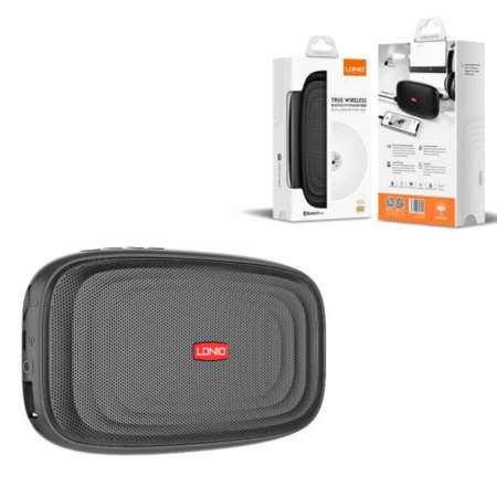 LDNIO BTS11 Bluetooth 5.0 Speaker with (5000 mAh) Power Bank (BLACK) (Only Ground Shipping)