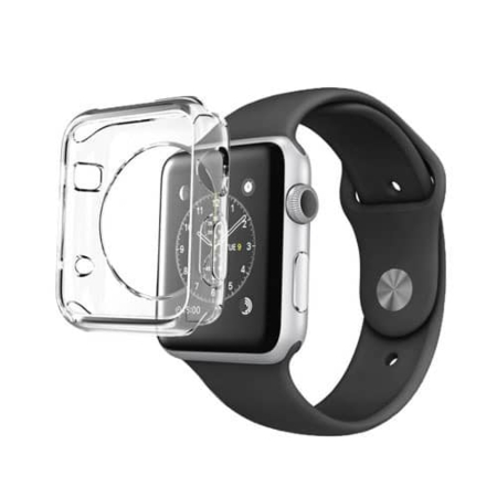 iWatch 44mm Soft TPU Bumper - CLEAR (Only Ground Shipping)