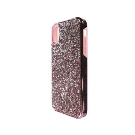 Bling Diamond Crystal Dual Layer Protection Case - PINK for iPhone XR (Only Ground Shipping)