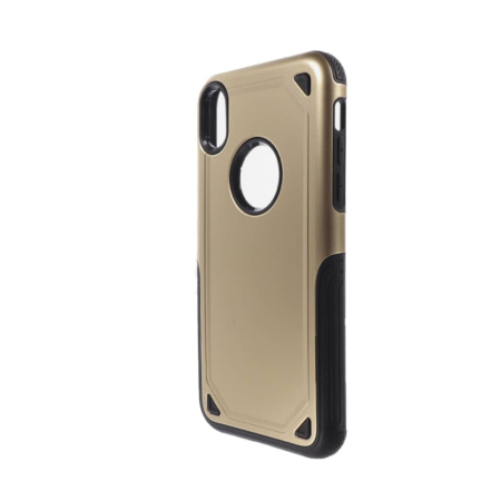 Armor Dual Layer Impact Shockproof Cover - GOLD for iPhone XR (Only Ground Shipping)