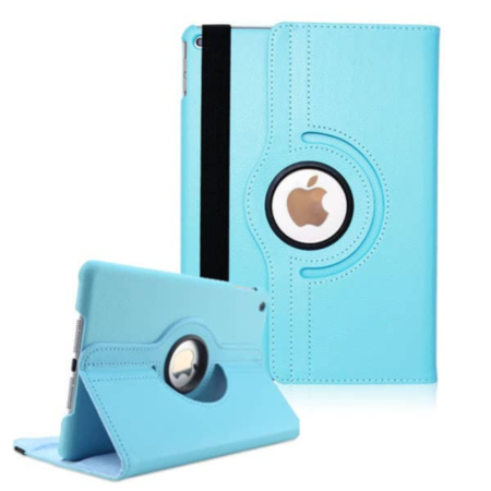 360 Degree Rotating Swivel Stand Case - LIGHT BLUE for iPad 10.2" (7th / 8th / 9th) / Air 3 / Pro 10.5 (Only Ground Shipping)