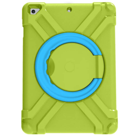 Shockproof Circle Stand Case - GREEN for iPad 10.2" (7th / 8th / 9th) / Air 3 / Pro 10.5 (Only Ground Shipping)