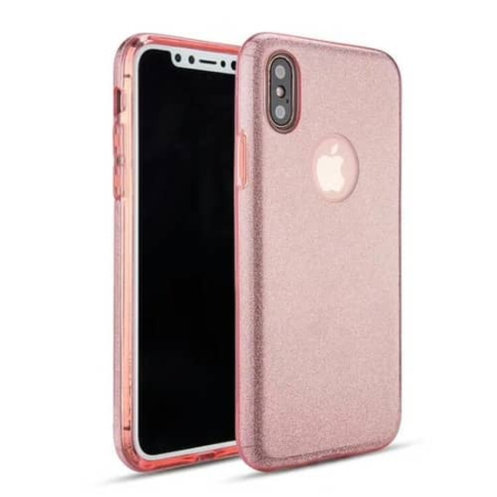 Shiny Film Material Innovation TPU Case - PINK for iPhone XR (Only Ground Shipping)