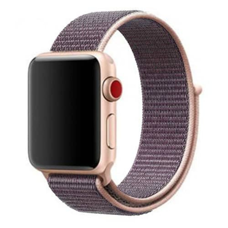 iWatch (42/44/45/49mm) Nylon Band - LIGHT PINK (Only Ground Shipping)