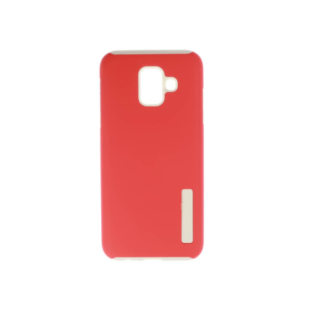 Galaxy A600 Dual Layer Protective Case - RED (Only Ground Shipping)