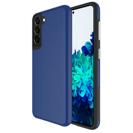 Galaxy S22 Plus Shock Absorption Protective Dual Layer Case - NAVY BLUE (Only Ground Shipping)
