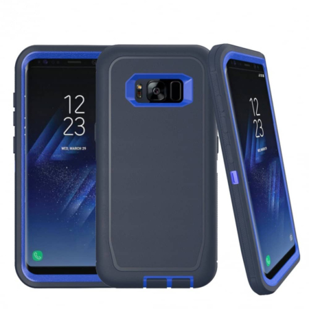 Heavy Duty Case for Galaxy S8 (DARK BLUE) (Only Ground Shipping)