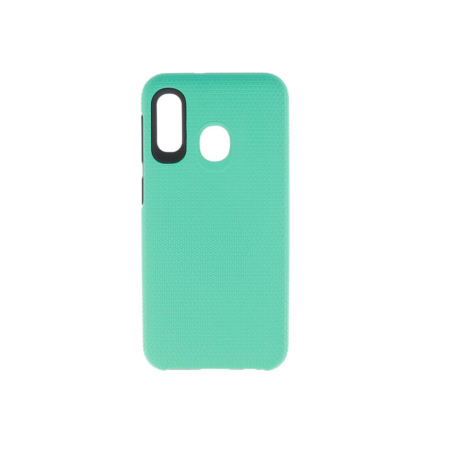 Galaxy A20E Shock Absorption Protective Dual Layer Case- TEAL (Only Ground Shipping)
