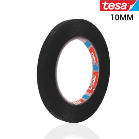 Tesa 61395 Double Side Tape (10mm / 33m) (Black) (Not Returnable)