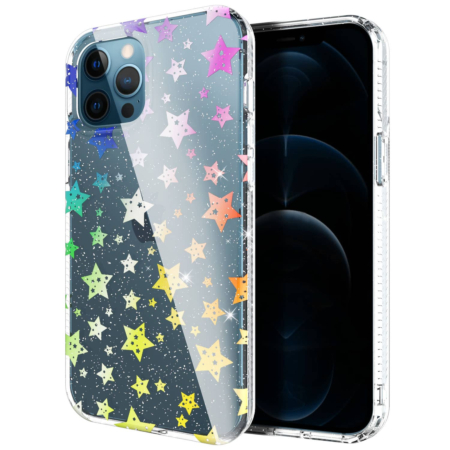 Laser Rainbow Soft TPU and Hard Plastic Case - Style 6 for iPhone XR (Only Ground Shipping)