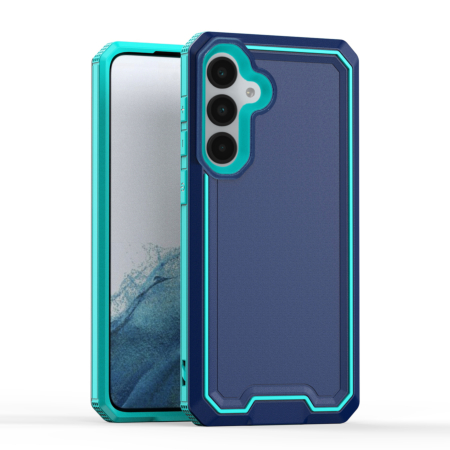 Slim Non-Slip Transparent Matte Case - BLUE for Galaxy A15 (Only Ground Shipping)