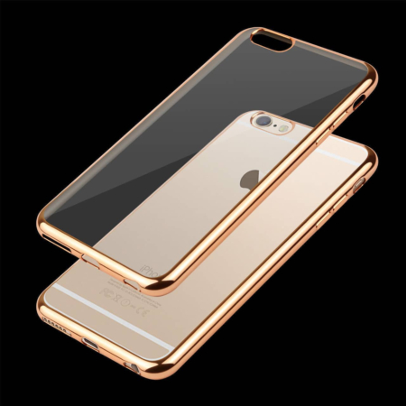 Chrome TPU GOLD for iPhone 6S / 6G (Only Ground Shipping)