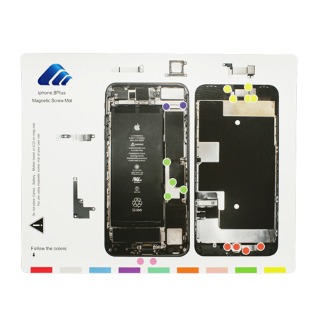 Magnetic Screw Mat for iPhone 8 Plus (Not Returnable)