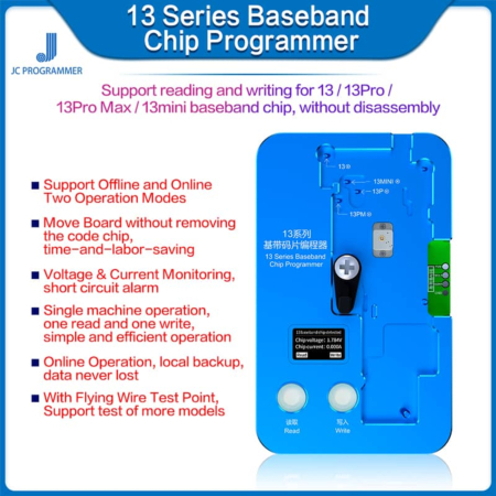 Shop the JC Baseband EEPROM Chip Programmer for iPhone 13 Mini 13 13P 13PM Not Returnable.