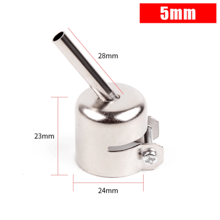 KAIGEXIN 850 Universal Hot Air Gun Head Short Welding Nozzle - 5mm